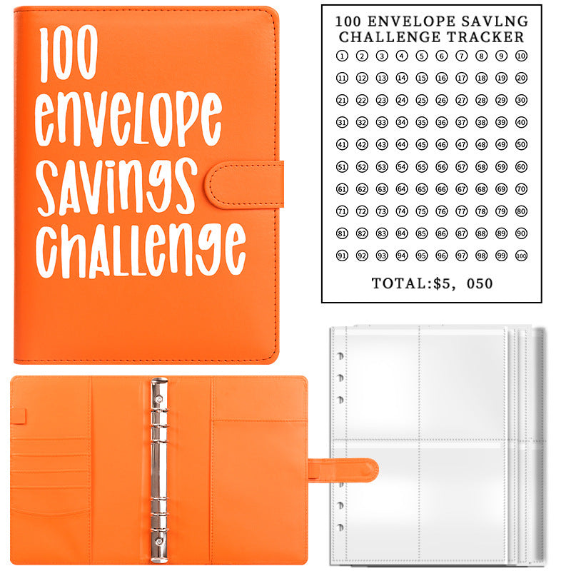 Envelope Challenge Binder Couple Challenge Event Cash Envelope Budget Notepad Abundance Forge