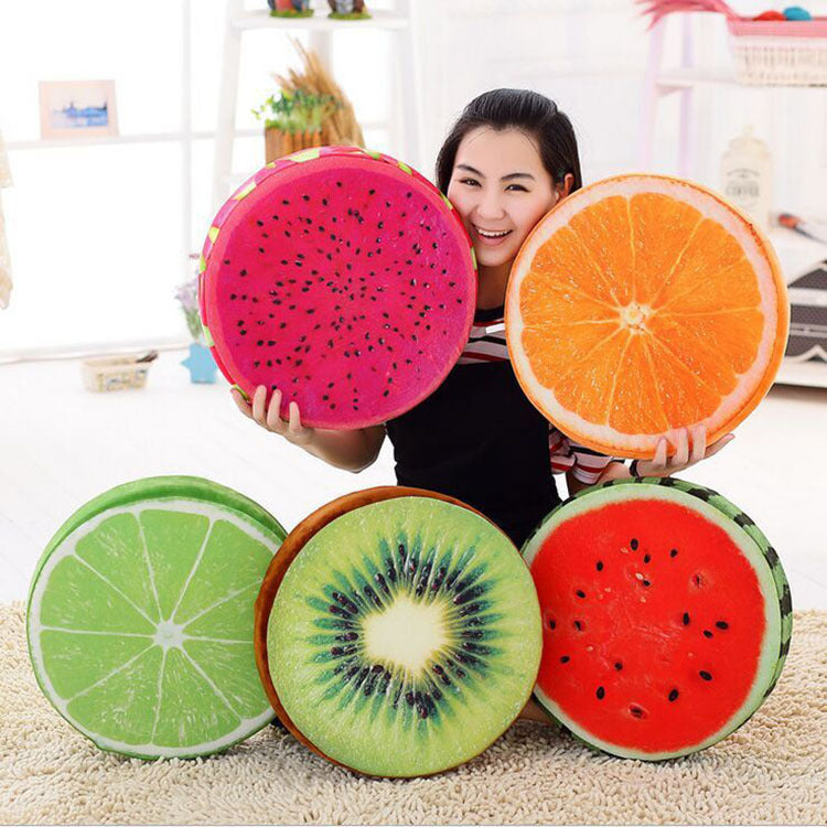 3D Cute Fruit Plush Pillow Abundance Forge