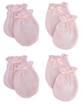 Infant Mittens (Pack of 4) Emerald Clover