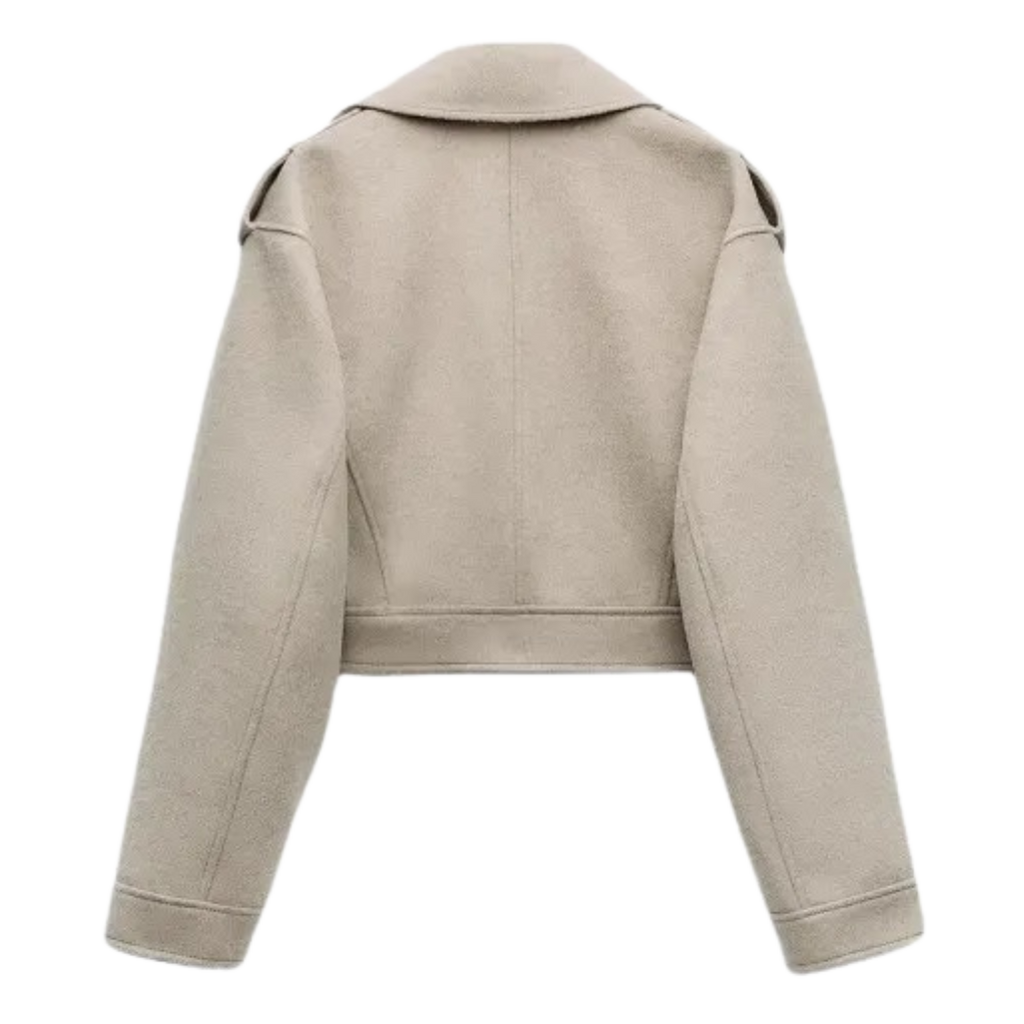 WOOL MOTO JACKET