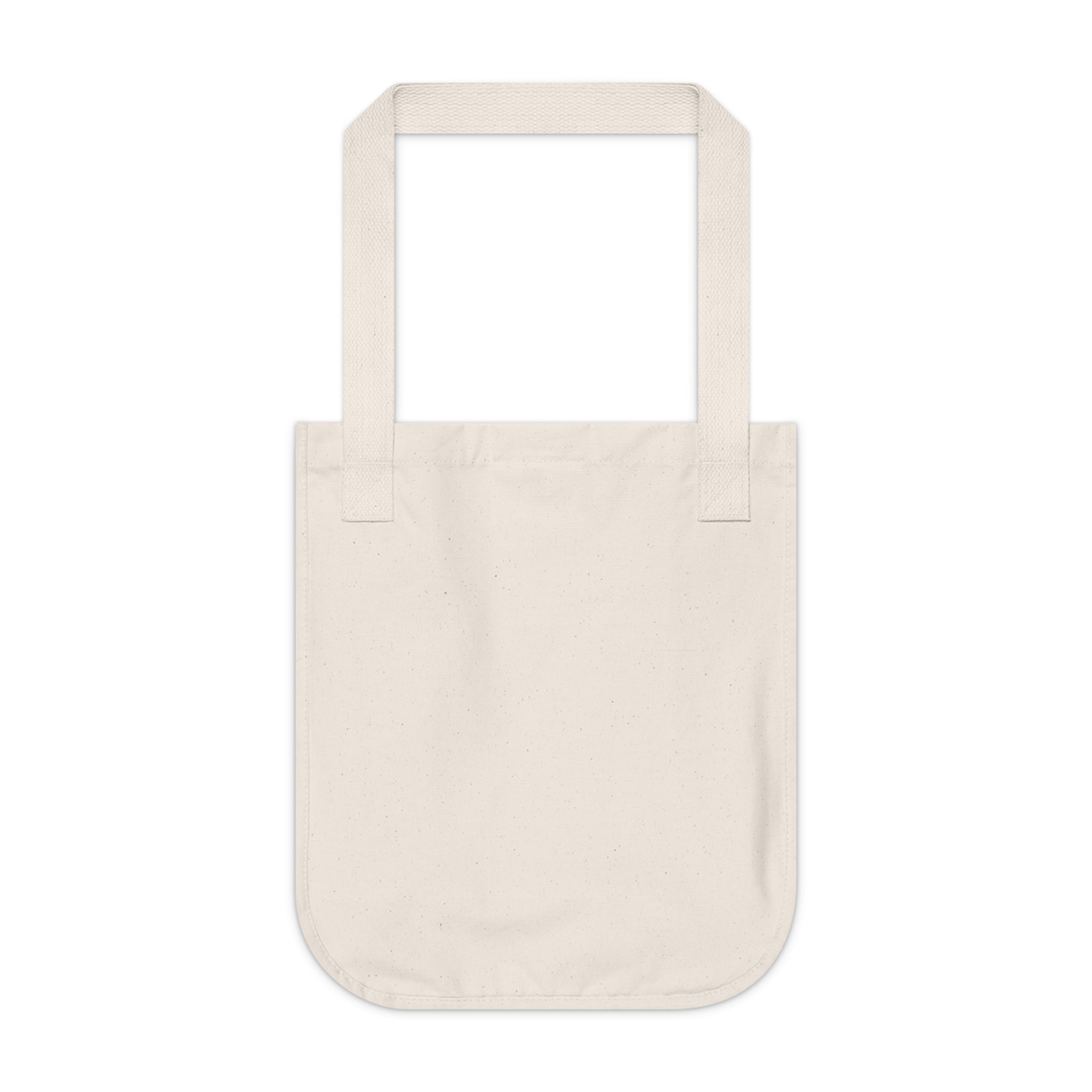 Organic Canvas Tote Bag with 'Eastern Light Wildflowers' I Original Artwork by American Artist Barbara Cleary