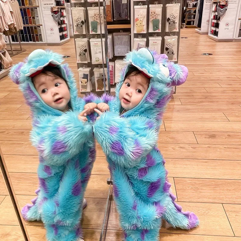 Cute Animal Baby Jumpsuit With Hooded Zipper Abundance Forge