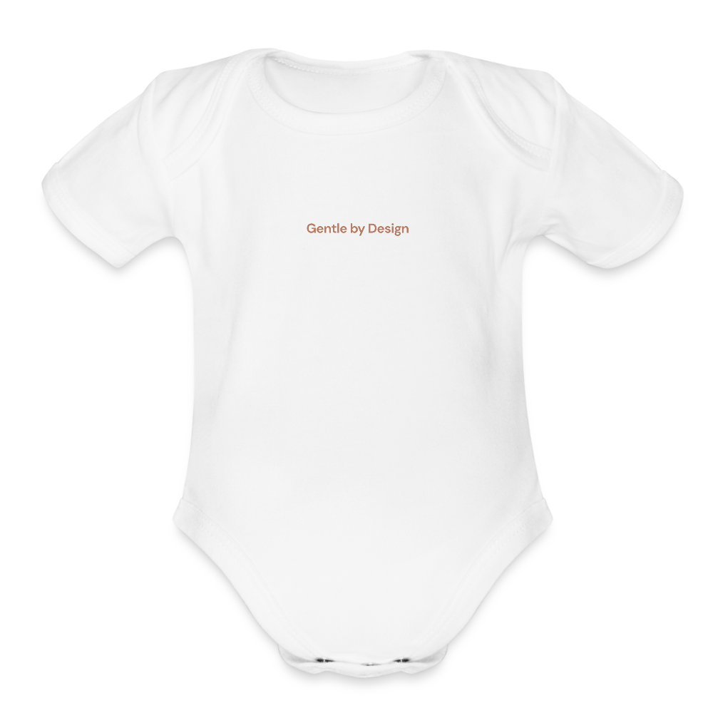 Gentle by Design Organic Short Sleeve Baby Bodysuit