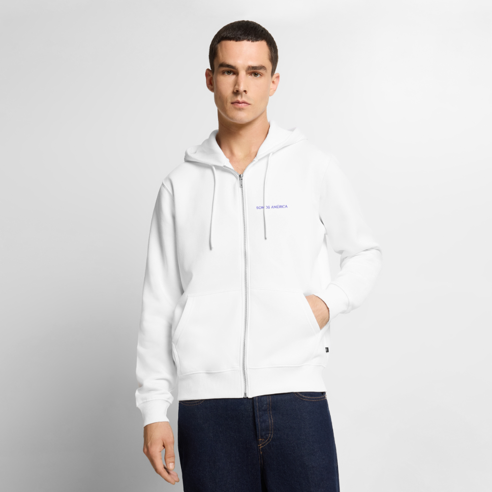 Somos America Unisex Premium Organic Zip Hoodie