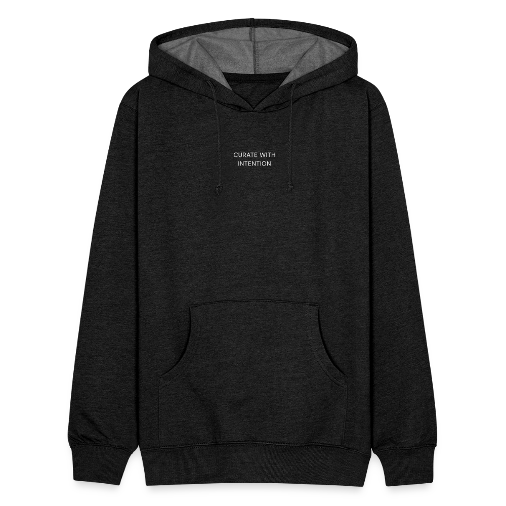 Curate with intention Unisex Organic Hoodie