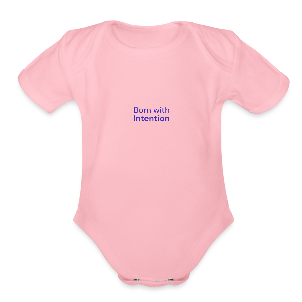 Born with Intention Organic Short Sleeve Baby Bodysuit