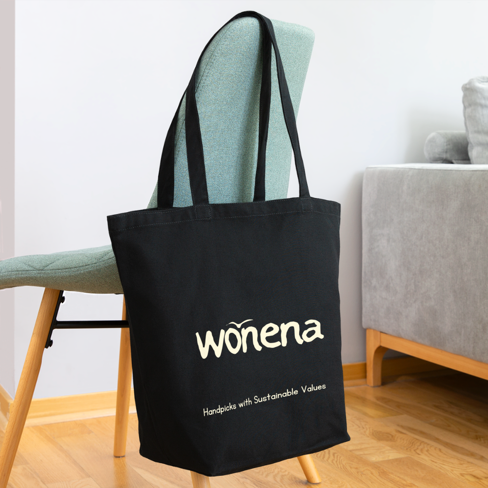 Eco-Friendly Cotton Tote - Black