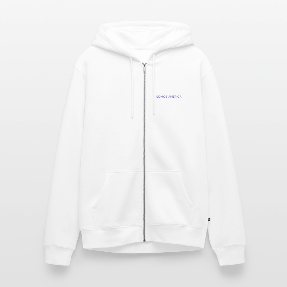 Somos America Unisex Premium Organic Zip Hoodie