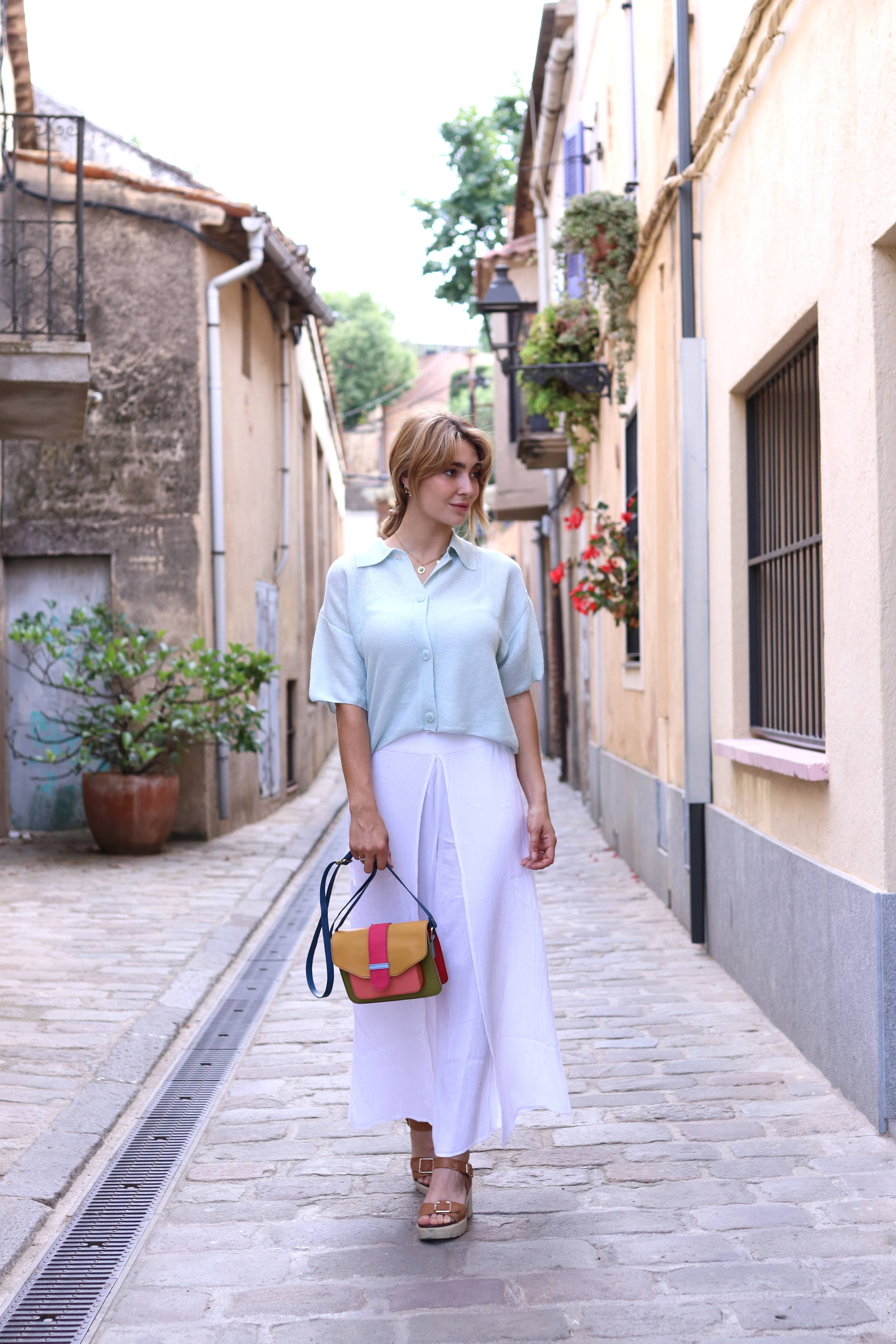 Soruka Grace Reversible Leather Handbag