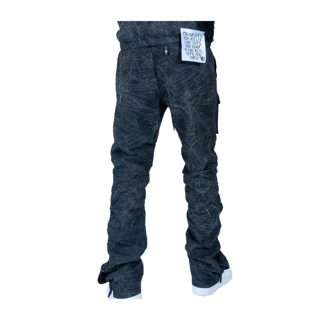 FROST ORIGINALS Monico Stacked Pants (BLACK)