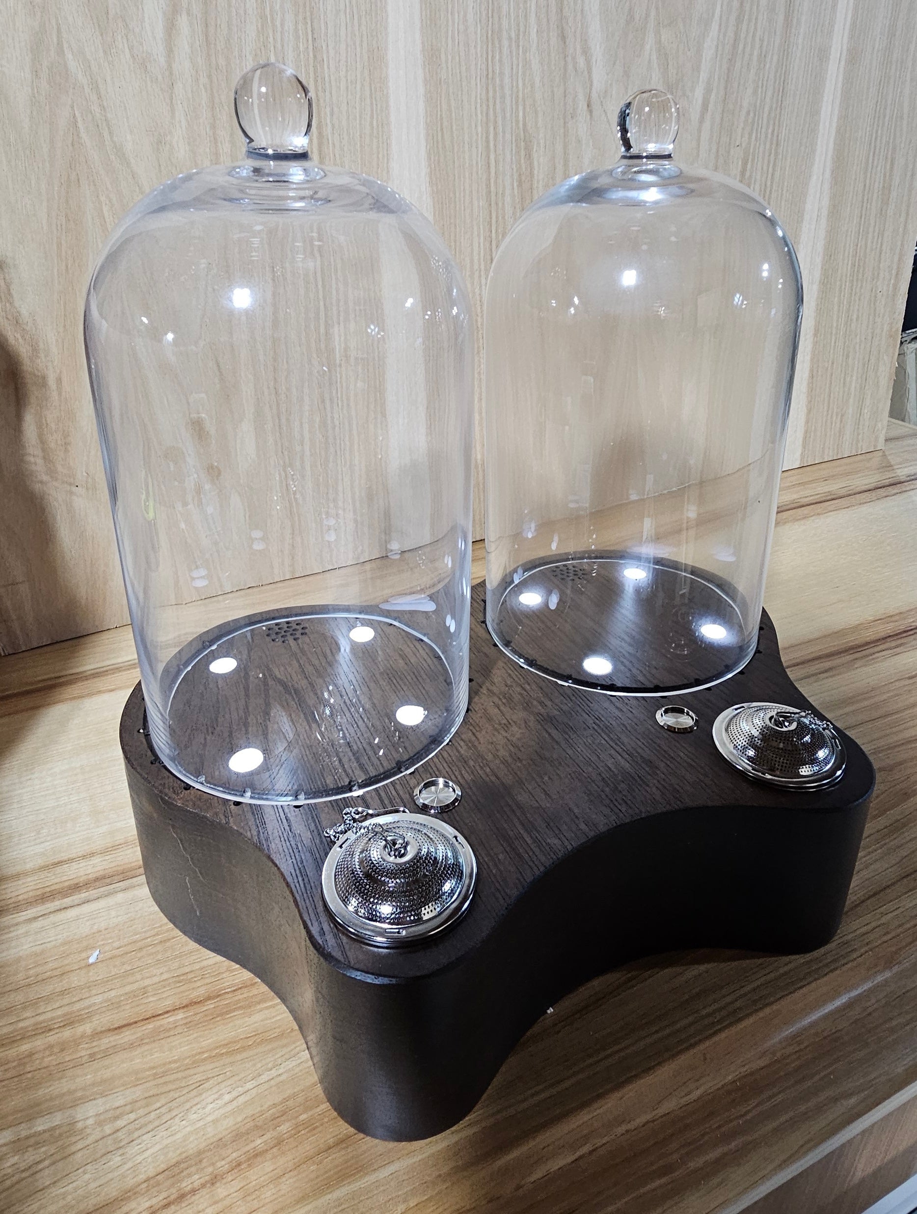 Speakeasy Smoker ™ DUAL Portable LED Cocktail Smoker