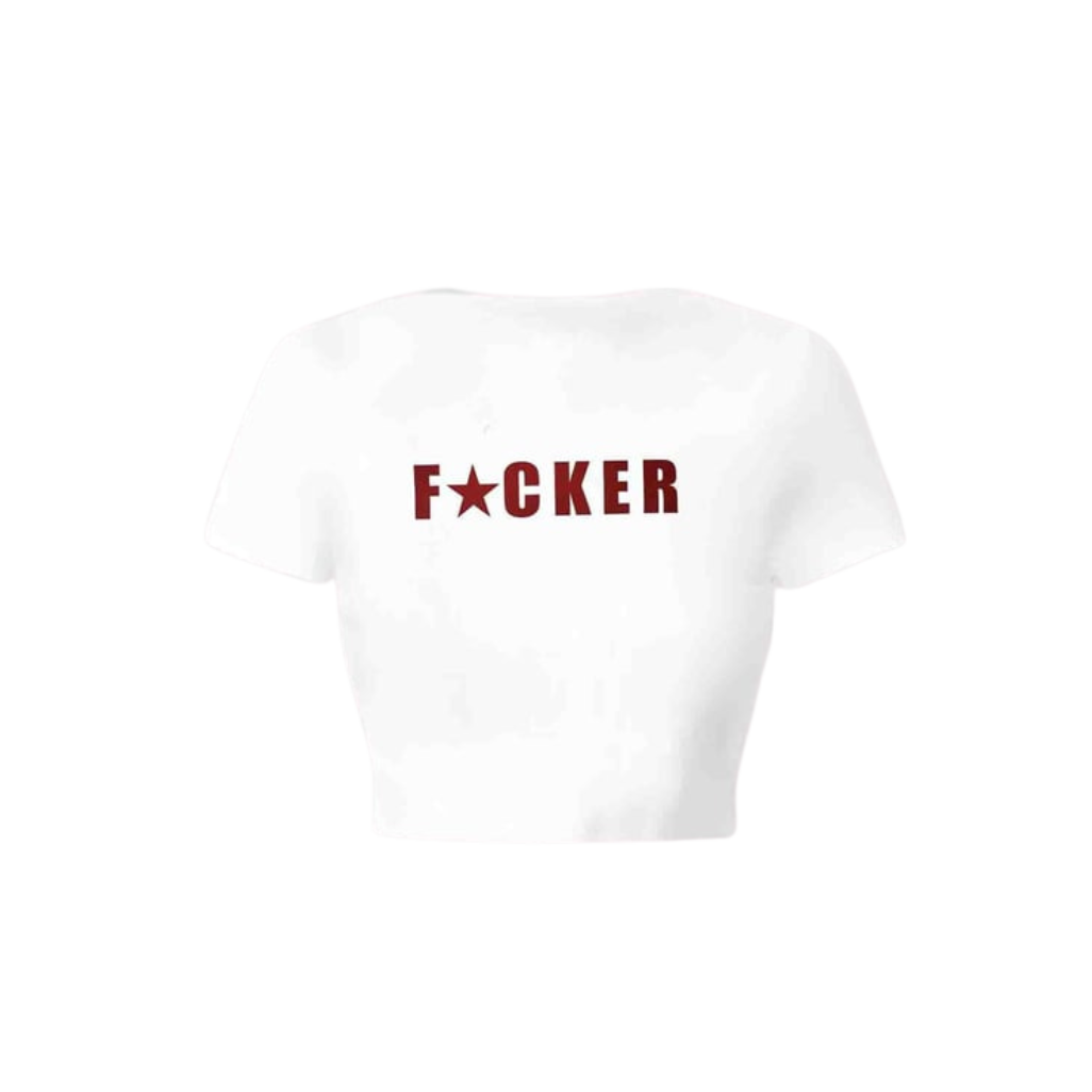 MotherF#*$! Crop Shirt