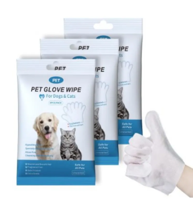 Pet Cleaning Gloves & Wipes Abundance Forge