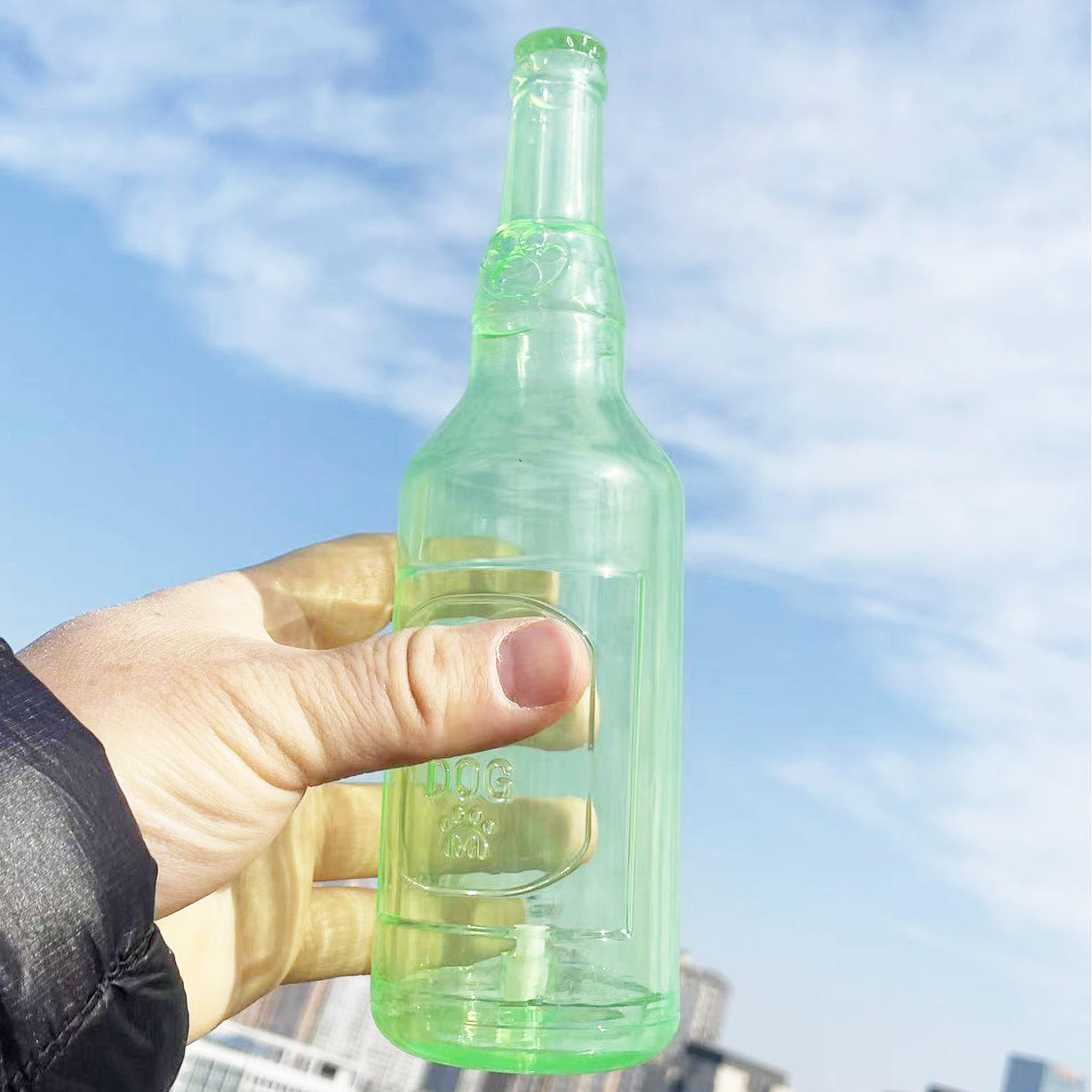 Pet TPR Tennis Bottle Toy Abundance Forge