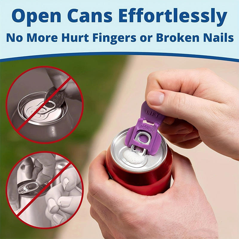 Plastic Cola Can and Bottle Opener – Simple, Small, and Easy to Use Abundance Forge
