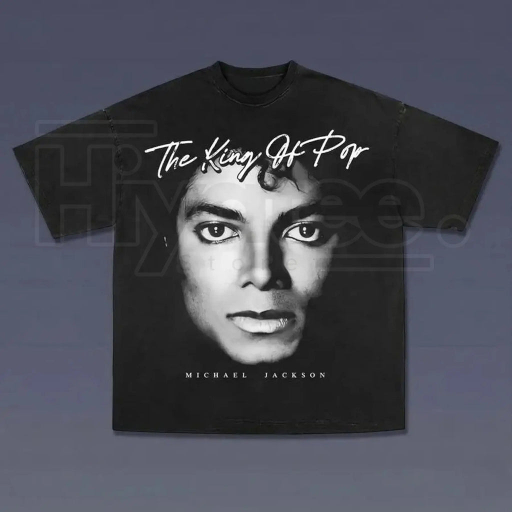 "The Icon Glove" – MJ Vintage Pop Music Retro Graphic Top - Abundance Forge