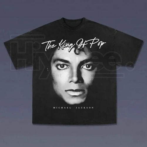 "The Icon Glove" – MJ Vintage Pop Music Retro Graphic Top - Abundance Forge