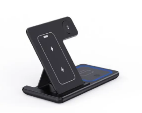 15W 3 In 1 LED Foldable Fast Wireless Charger Stand Abundance Forge