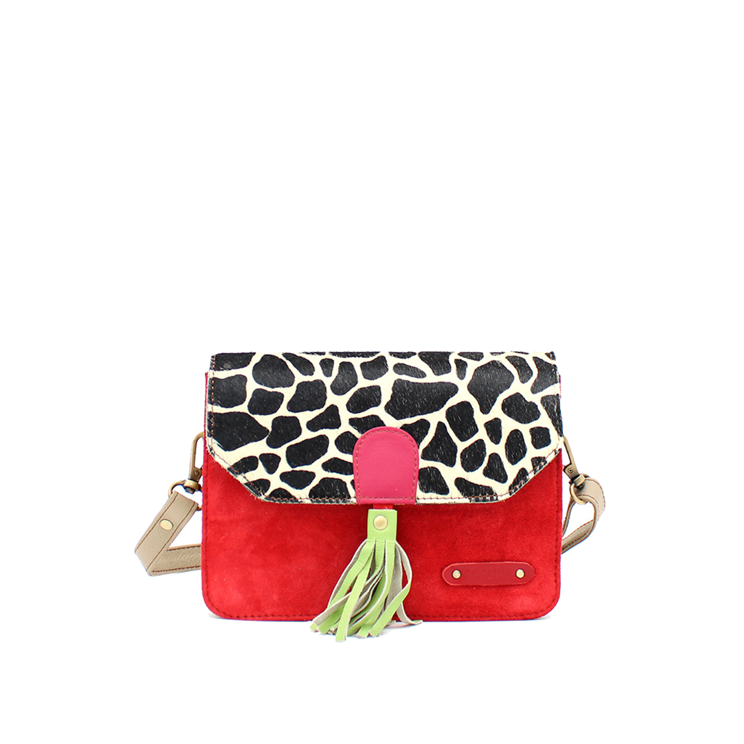 Soruka Claire · Small Suede Crossbody Bag