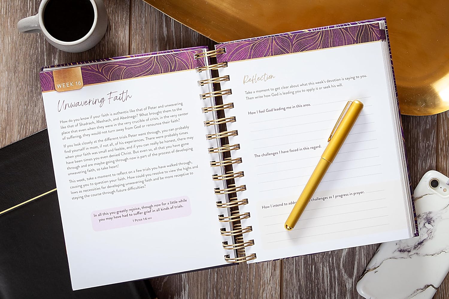 52-Week Prayer Journal for Women
