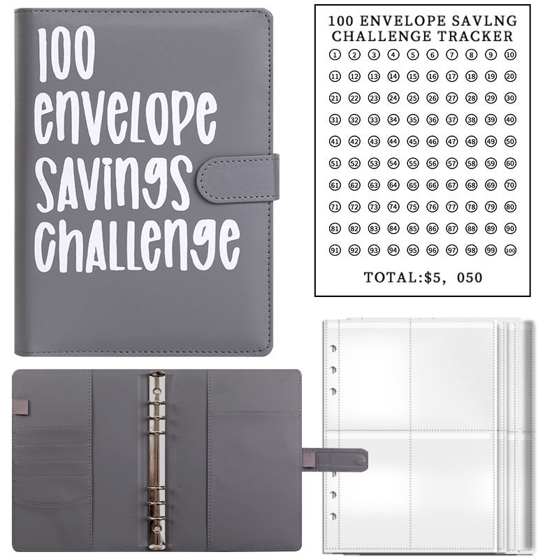 Envelope Challenge Binder Couple Challenge Event Cash Envelope Budget Notepad Abundance Forge