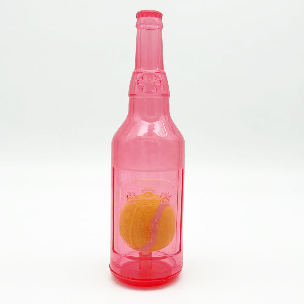 Pet TPR Tennis Bottle Toy Abundance Forge