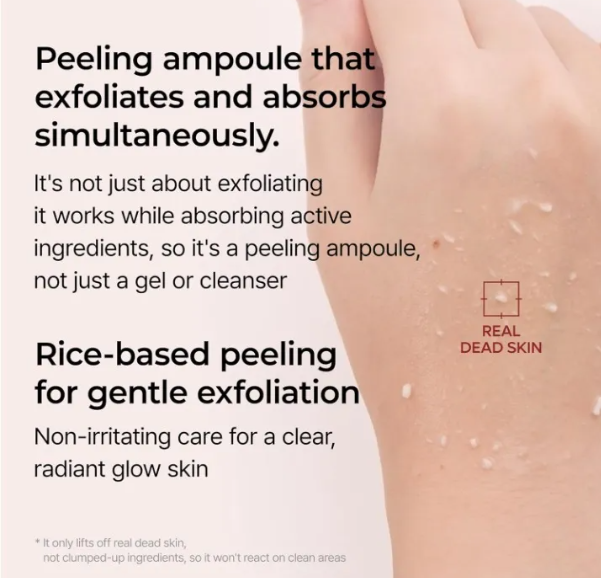 Rice Moisturizing Exfoliating Liquid Abundance Forge