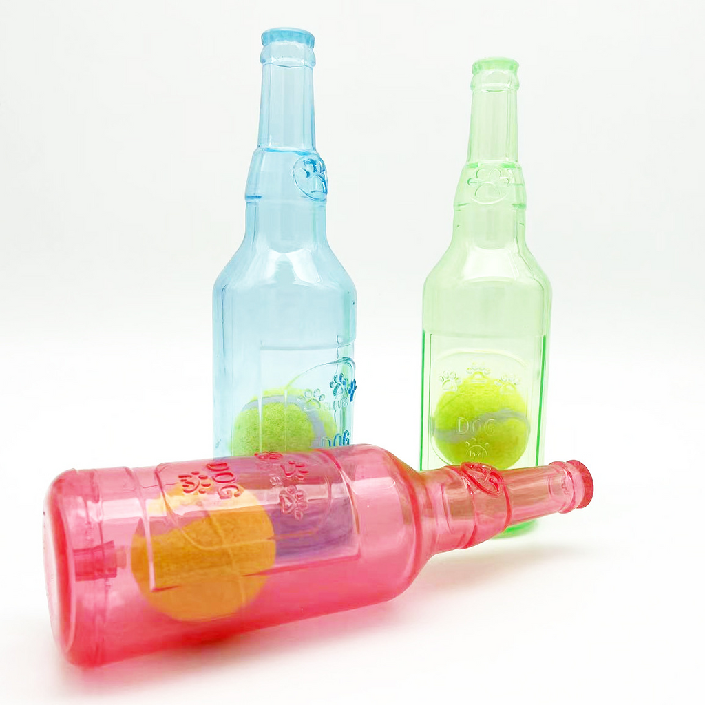 Pet TPR Tennis Bottle Toy Abundance Forge