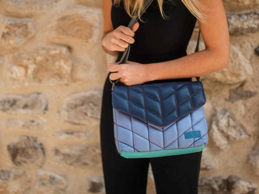 Soruka Santorini Leather Crossbody Bag