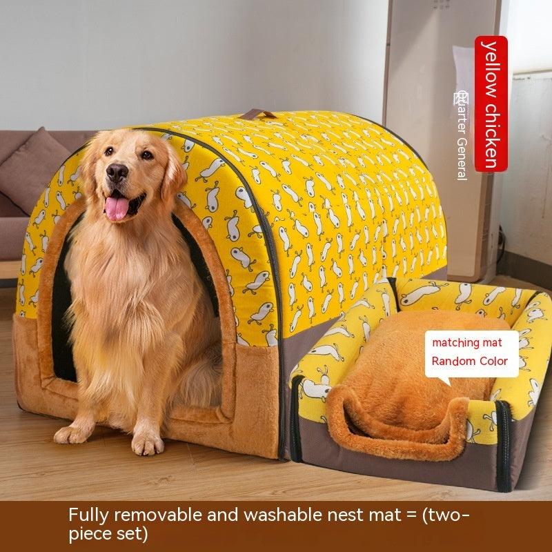 Large Dog House - Can Be Dismantled And Washed