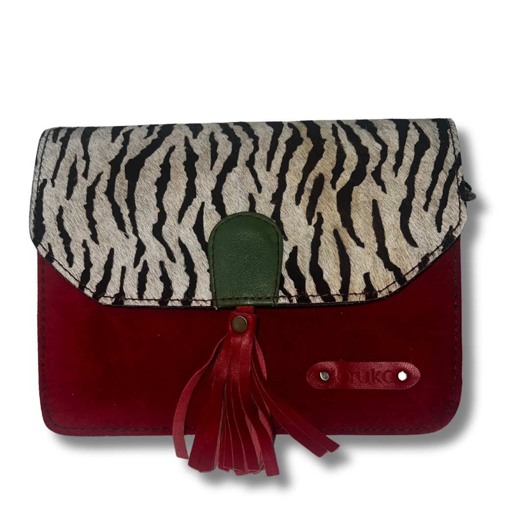Soruka Claire · Small Suede Crossbody Bag