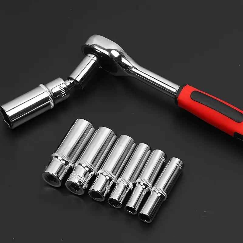 46pc Ratchet & Wrench Tool Set DailySale