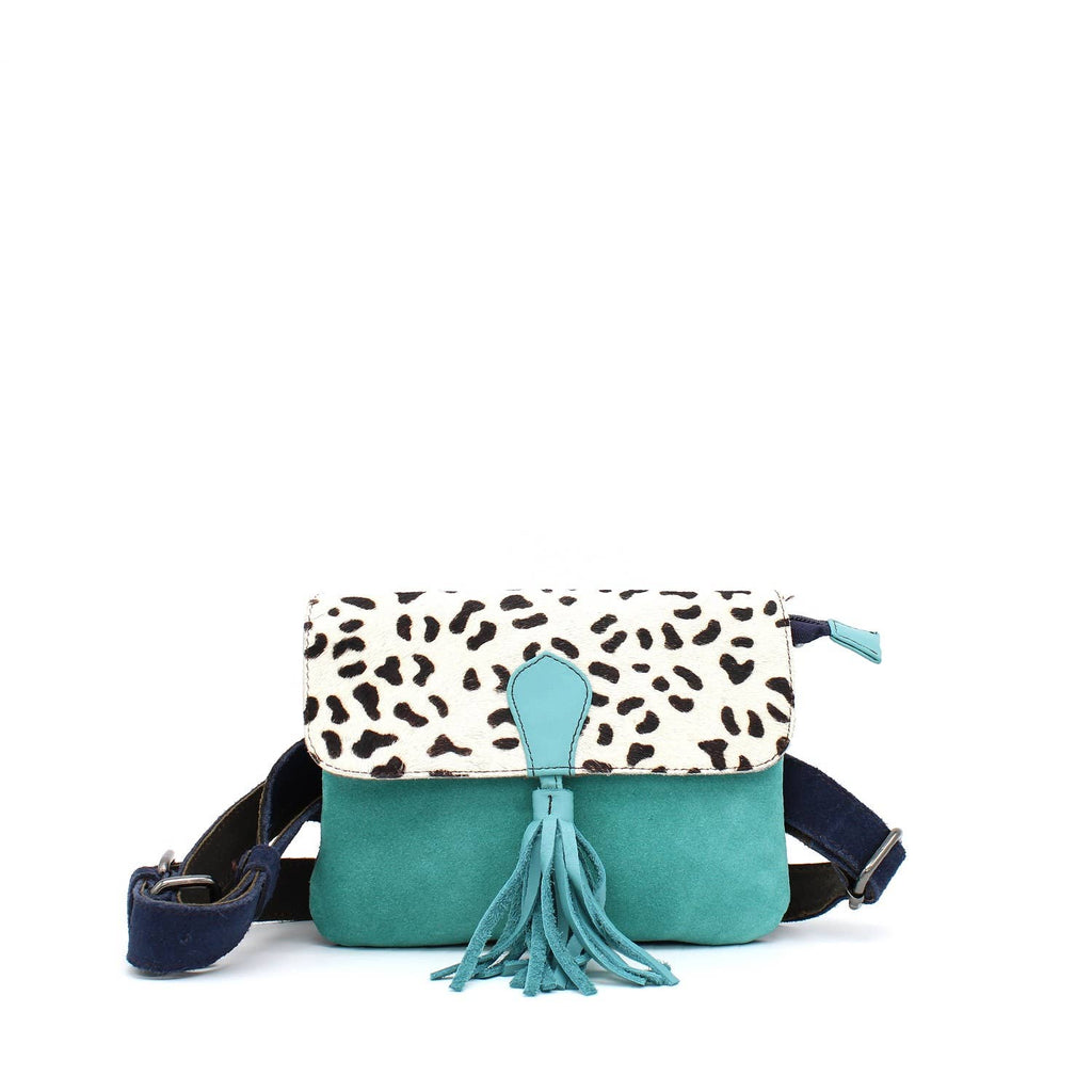 Soruka Juliette Print · Leather Belt Bag