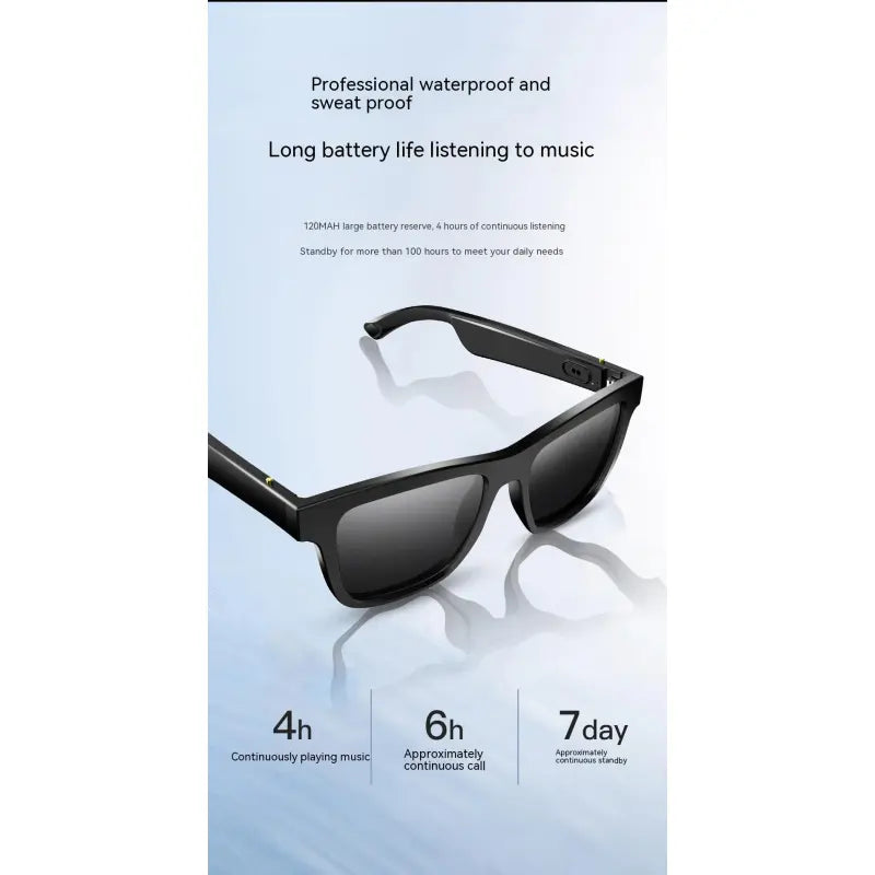 Smart Glasses Black Technology Headset Bluetooth Sunglasses Abundance Forge