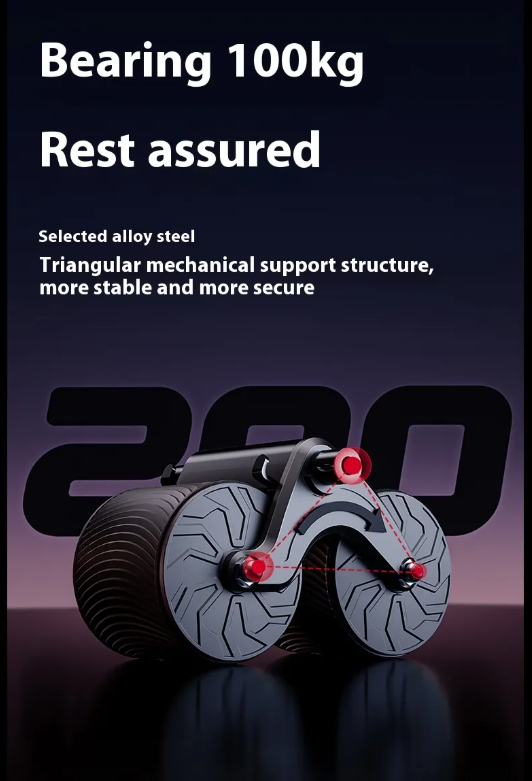 Automatic Rebound Abdominal Wheel Abundance Forge