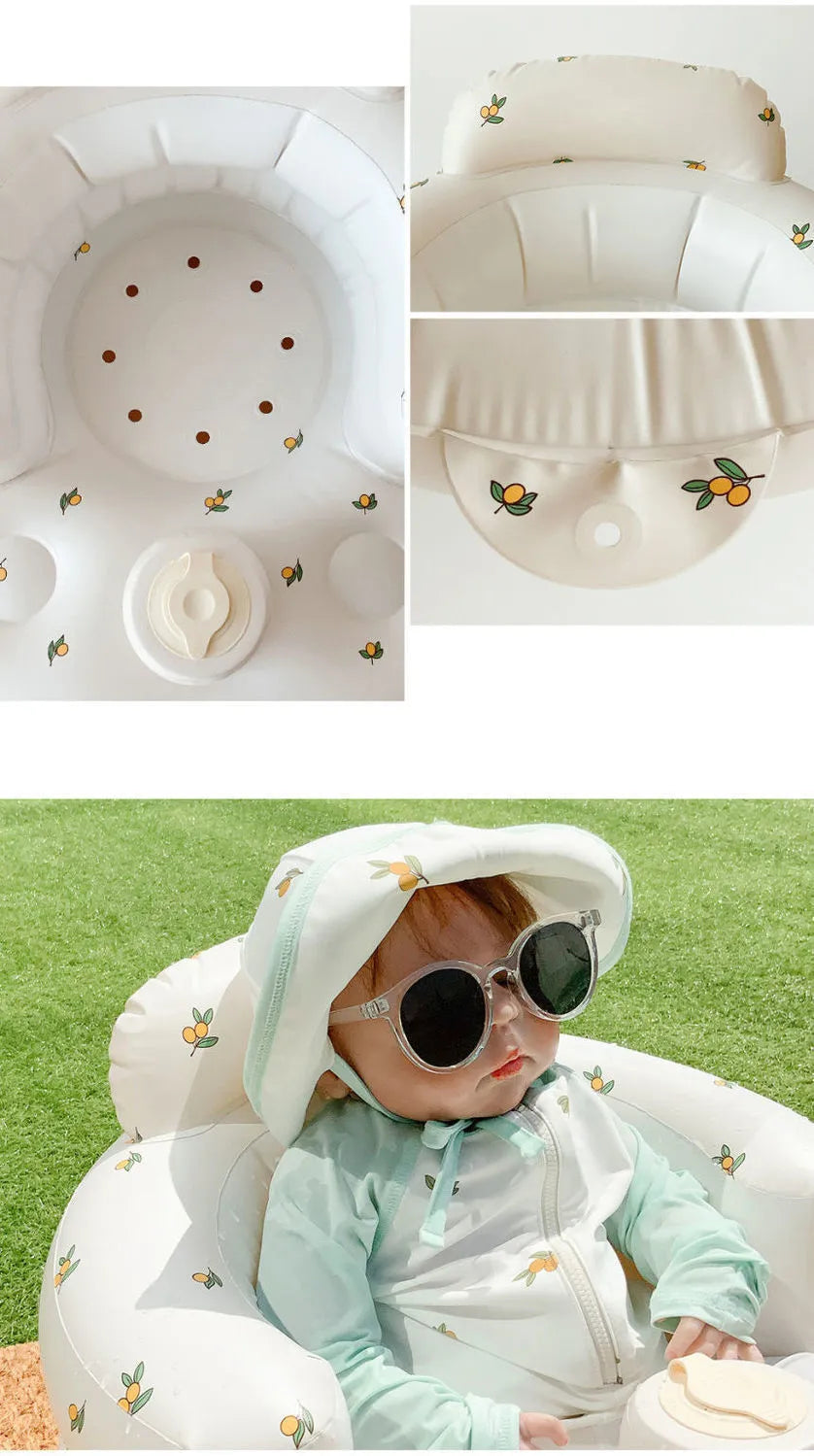 Inflatable Baby Chair for Dining & Bath Abundance Forge
