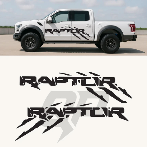 2017–2020 Ford Raptor Full Side Graphic Kit Set - Abundance Forge