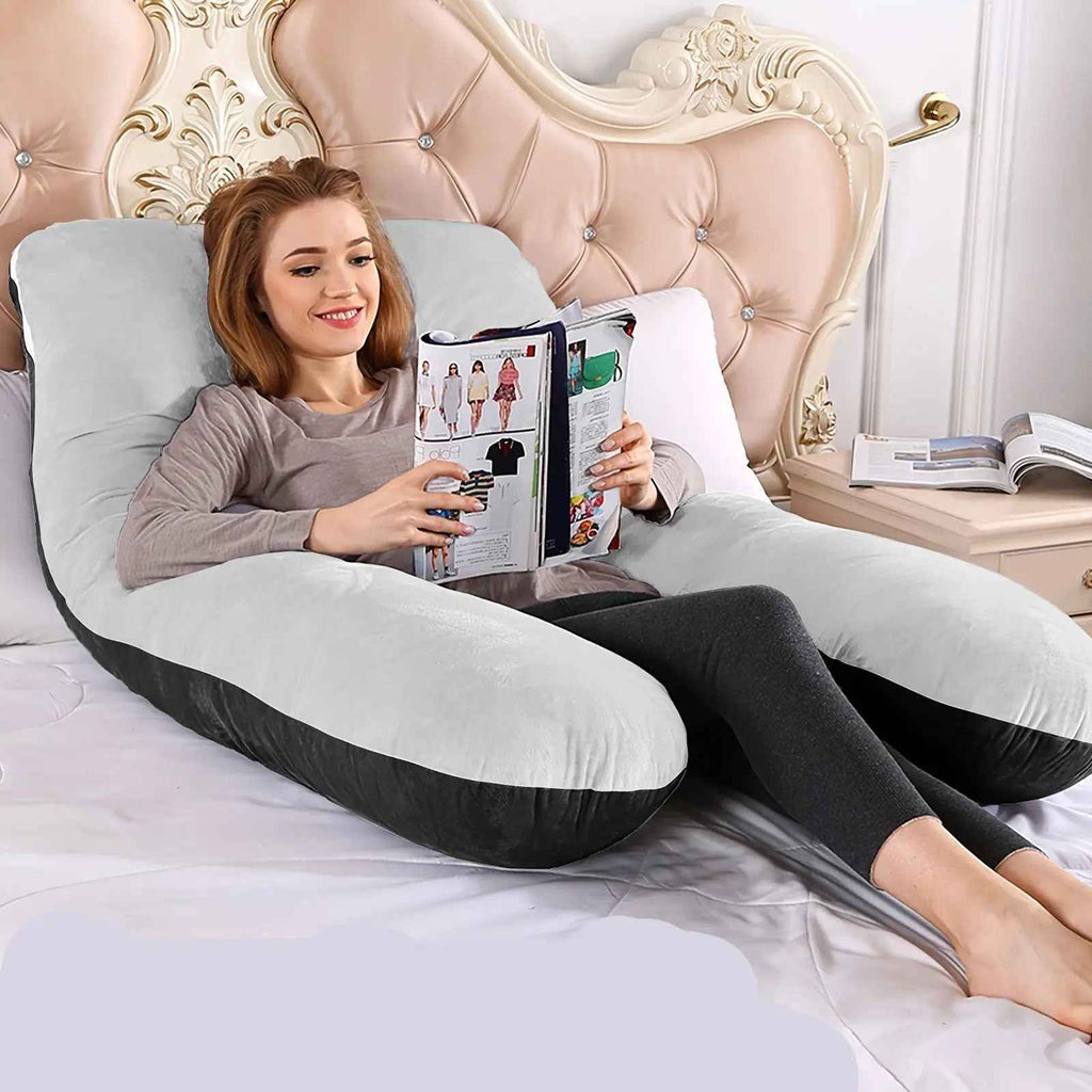 U-Shaped Maternity Pillow – Full Body Support DailySale