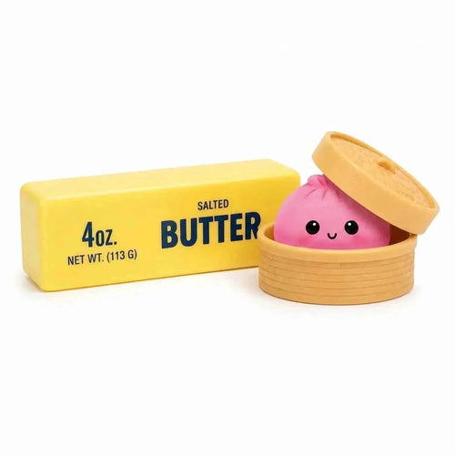 2-Pack: Squishy Dumpling & Butter Combo Pack – Slow Rising Fidget Toys