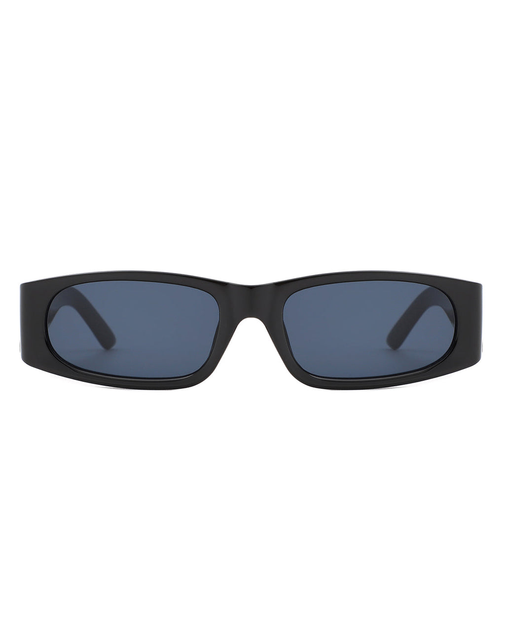 Talon - Rectangle Narrow Retro Square Fashion Sunglasses Gray Baobab