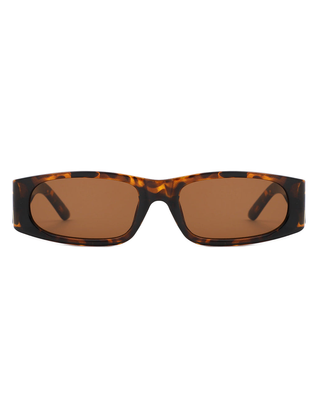 Talon - Rectangle Narrow Retro Square Fashion Sunglasses Gray Baobab