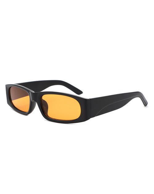 Talon - Rectangle Narrow Retro Square Fashion Sunglasses Gray Baobab