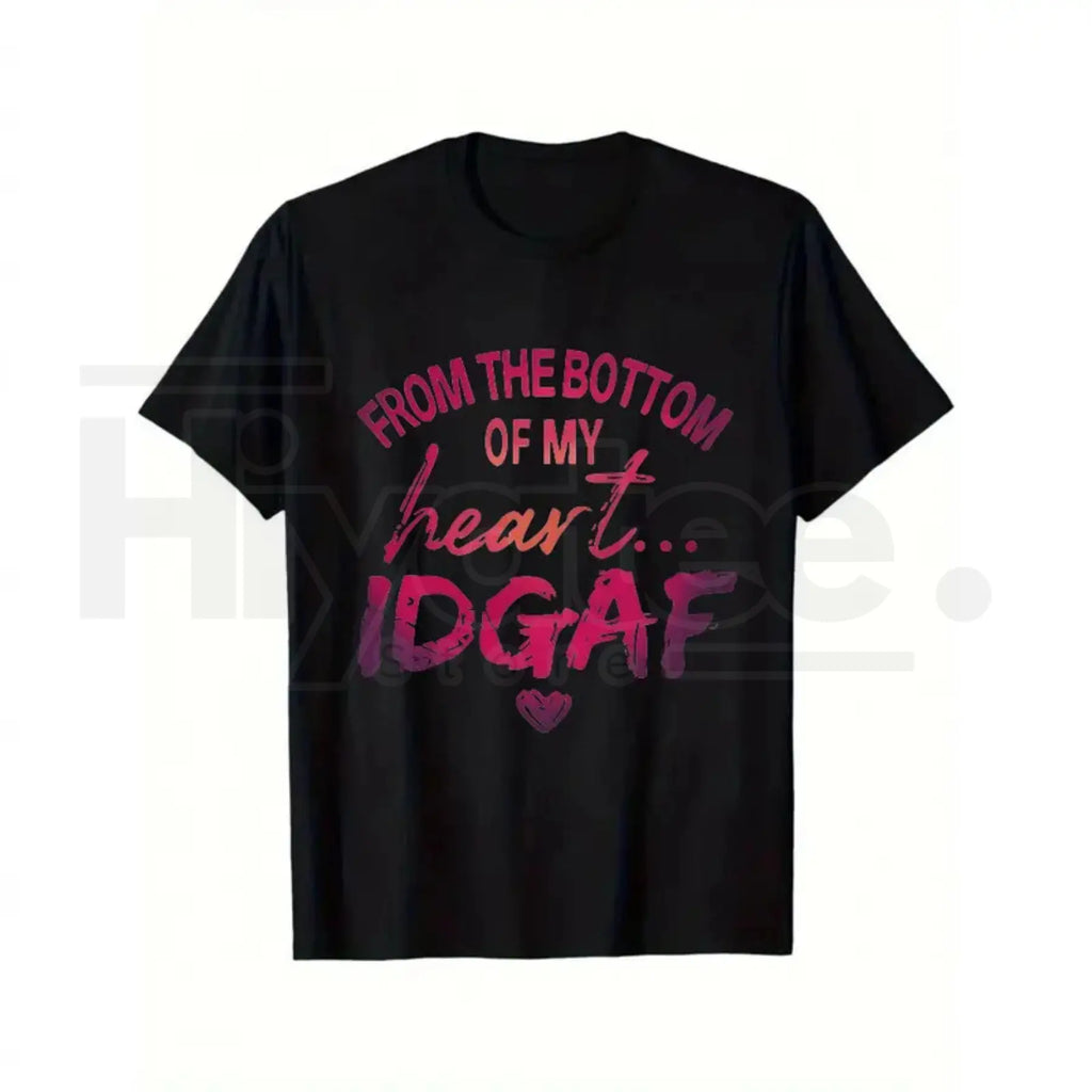 "From My Heart Don't Care" – Women's Plus Size Oversized Pink & Purple Top - Abundance Forge