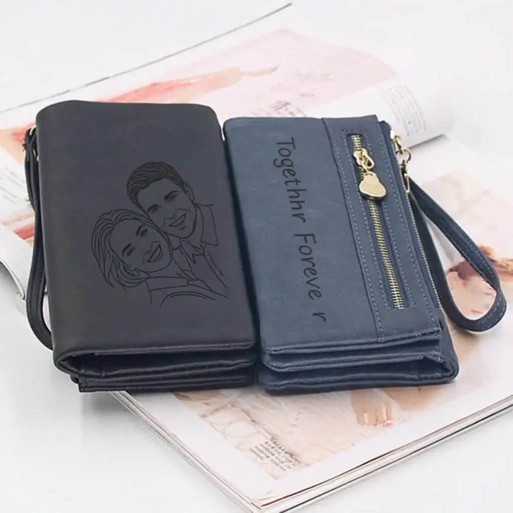 High capacity womens pu leather wallet Picture Fashion Wallet