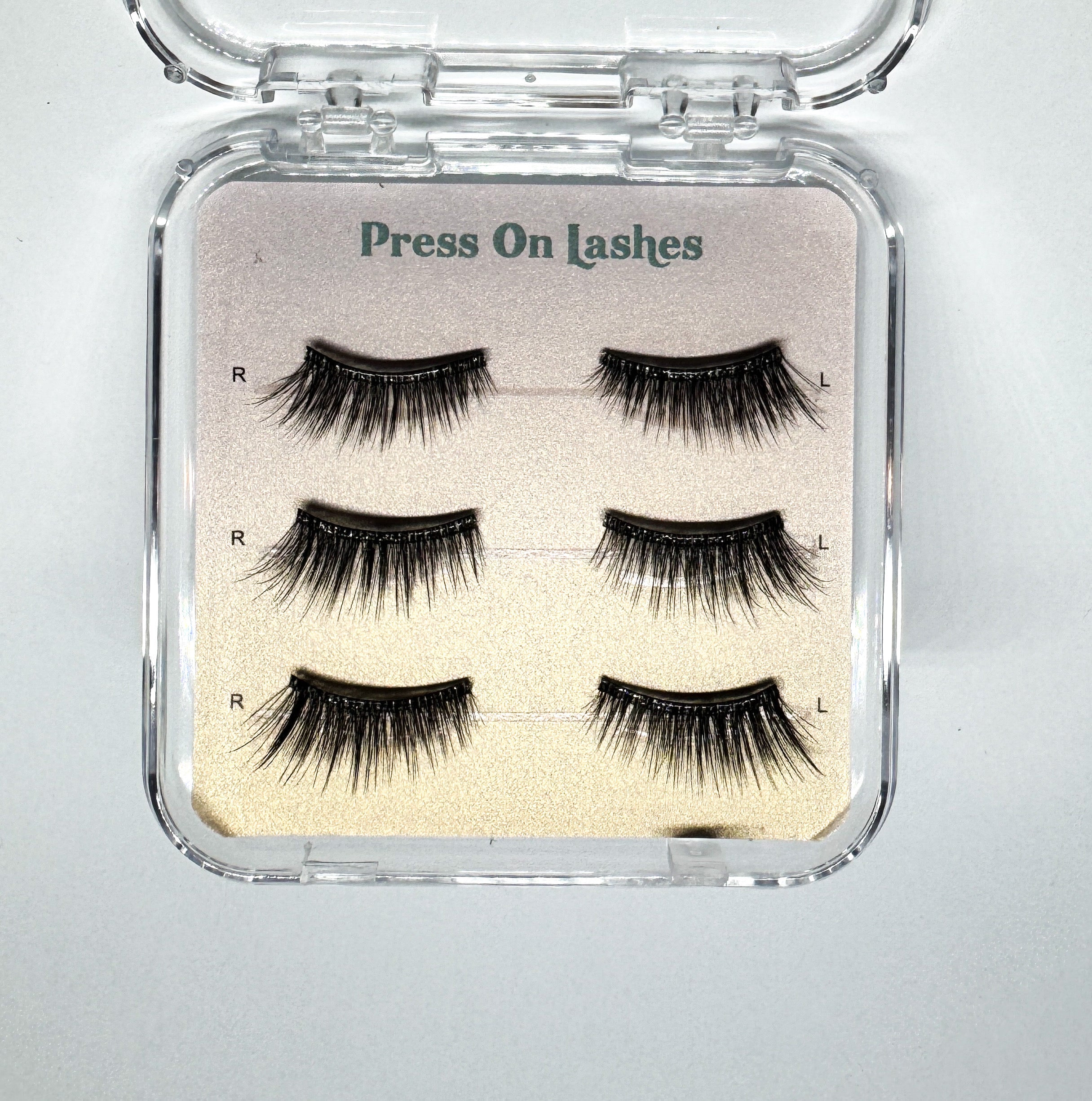 Press On Half Lashes Premium Fluffy 3D Self Adhesive Lashes