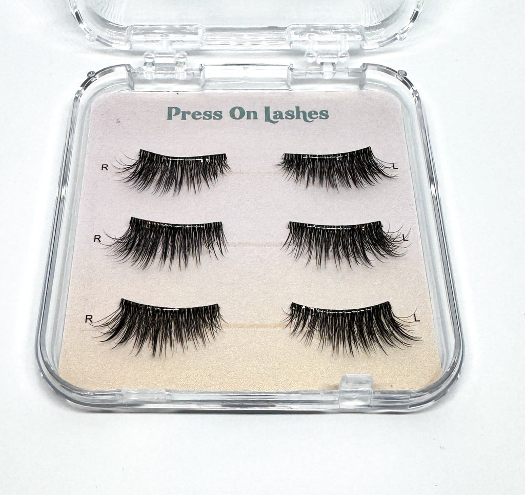 Press On Half Lashes Premium Fluffy 3D Self Adhesive Lashes