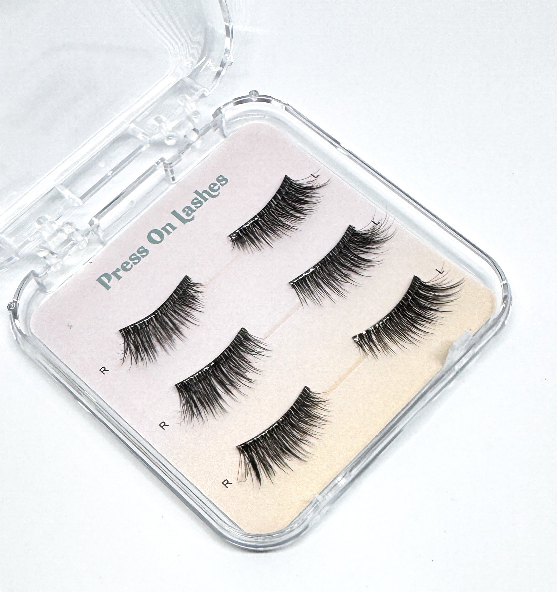 Press On Half Lashes Premium Fluffy 3D Self Adhesive Lashes
