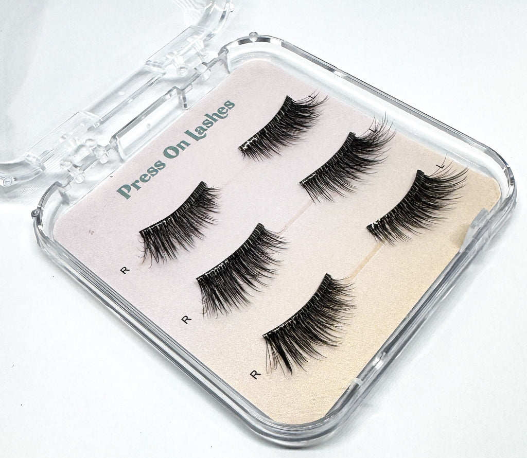 Press On Half Lashes Premium Fluffy 3D Self Adhesive Lashes