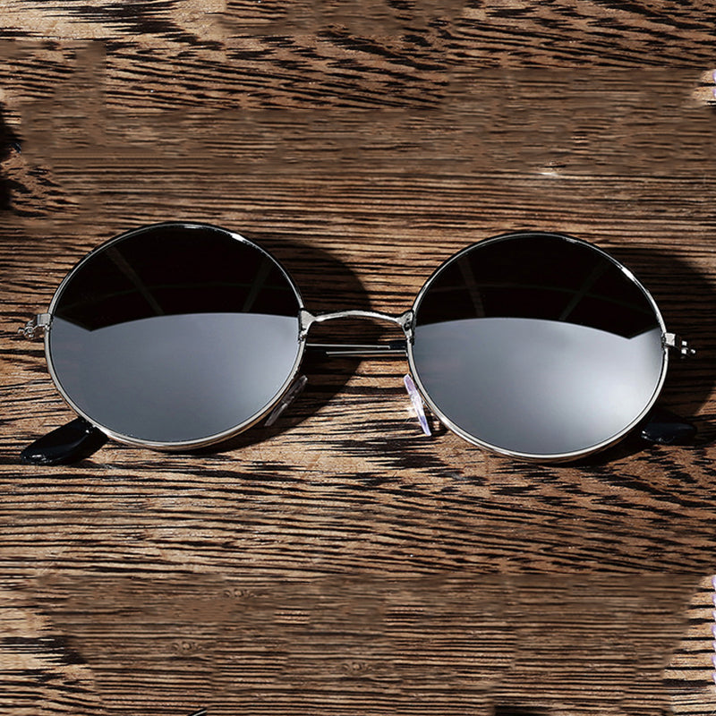 Fashion Vintage Sunglasses Metal Frame Teal Simba