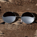 Fashion Vintage Sunglasses Metal Frame Teal Simba
